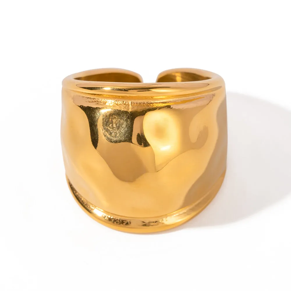 Fashion Exaggerated Lips Double-Sided Ring