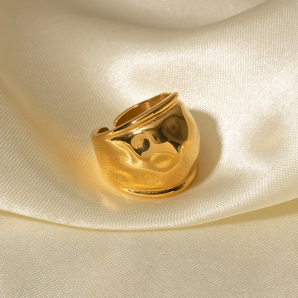 Fashion Exaggerated Lips Double-Sided Ring