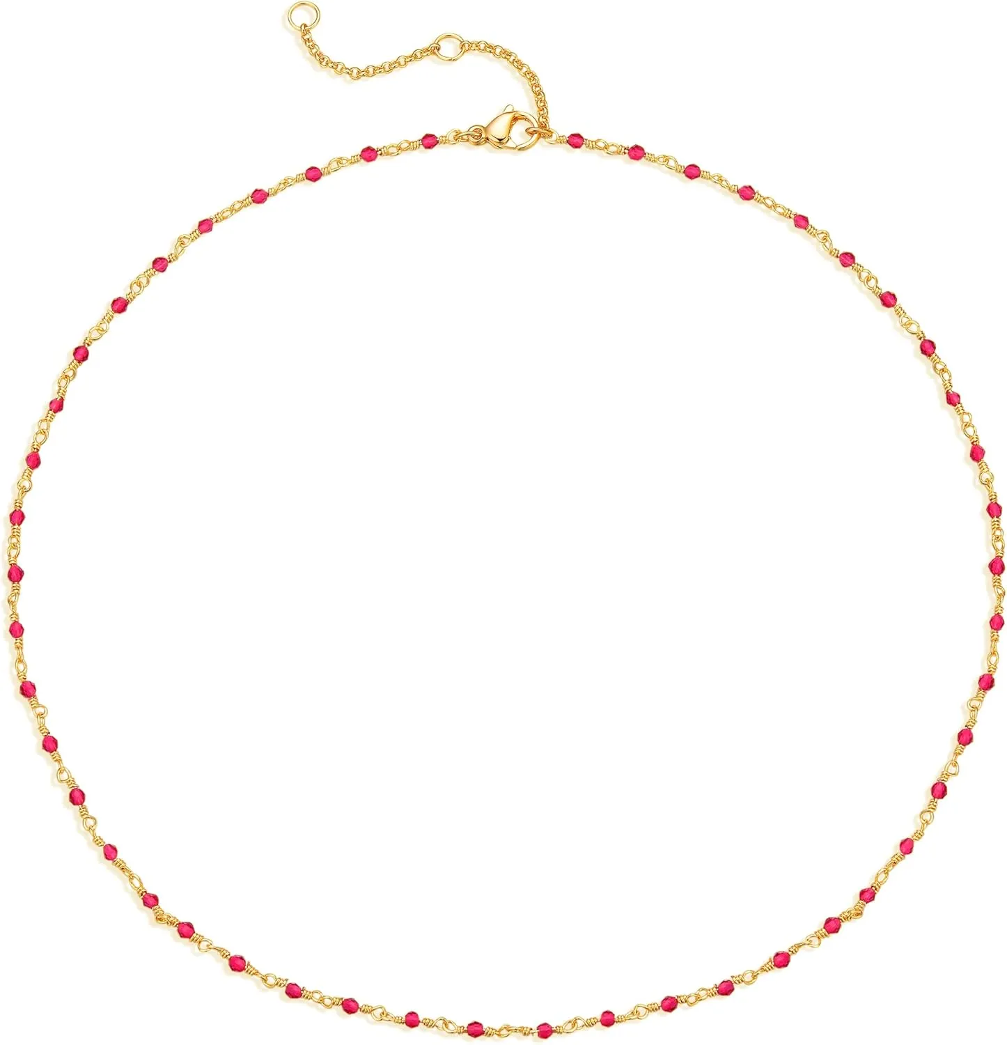 MEVECCO Gold Choker Necklace 14K Gold Plated Dainty Chain Short Necklace Delicate Fashion Choker Necklace Jewelry Gifts for Women