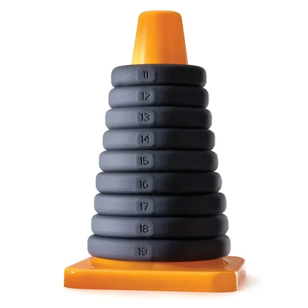 Perfect Fit - Play Zone Xact Fit Silicone Cock Rings Kit Pack of 9 (Black)